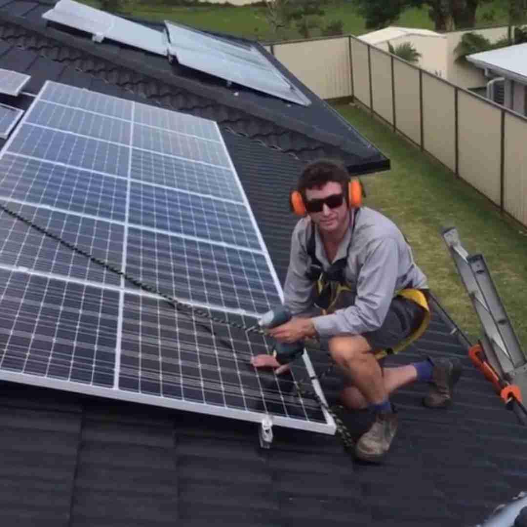Solar panel installation in Ballina by Tesla Electrical