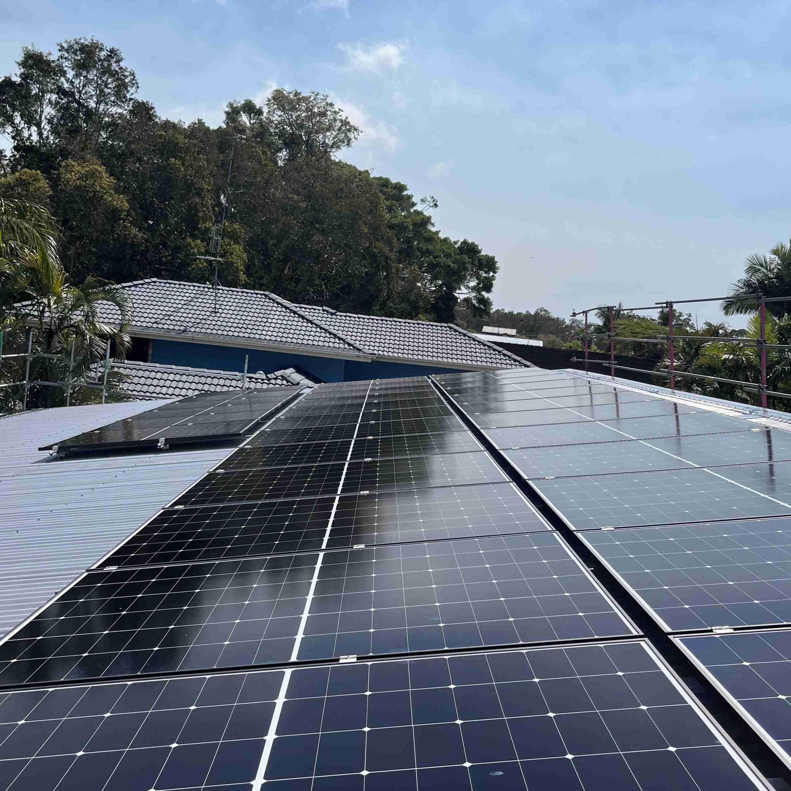 Tesla Electrical 13.2kW solar and battery installation at Cabarita, Northern Rivers